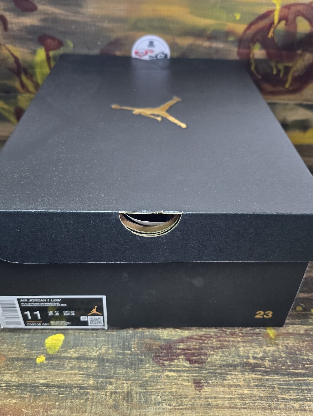 Nike Air Jordan 1 Low Shattered Backboard 553558-081 Men’s Size 11 BRAND NEW - Picture 8 of 8